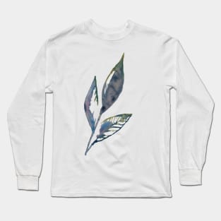 Watercolor botanica Long Sleeve T-Shirt